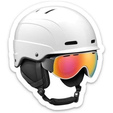 ski helmet sticker