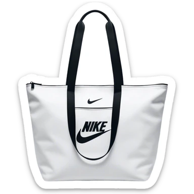 nike swoosh totebag sticker