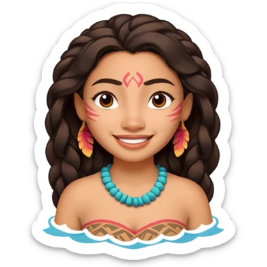 MOANA sticker