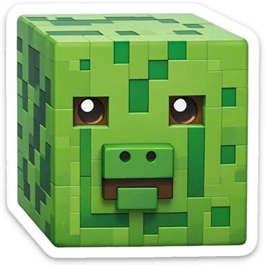 minecraft logo sticker