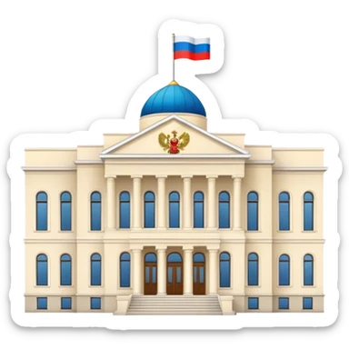 Russian embassy building png sticker