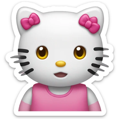 Hello kitty sticker