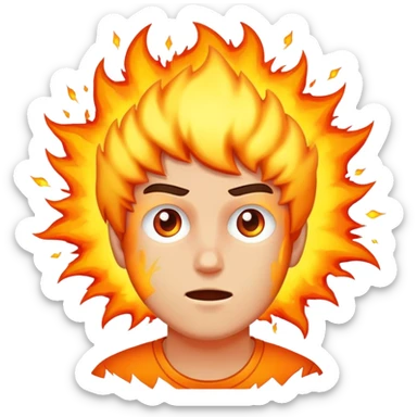 Nate go boom sticker