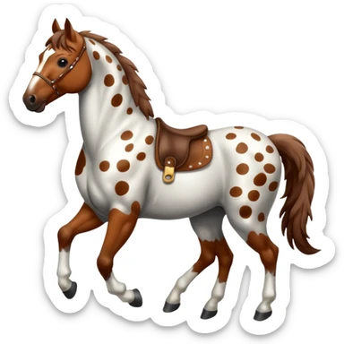 Appaloosa horse sticker