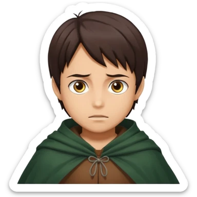 Eren avec une couche sticker