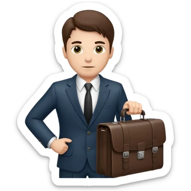 white collar criminal sticker