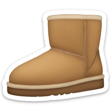 Ugg slipper sticker