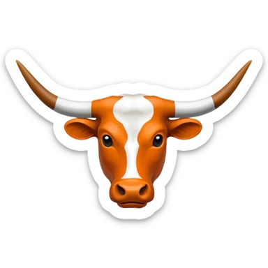 Texas longhorns logo  sticker