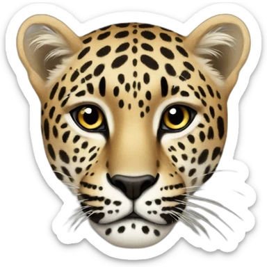 leopard sticker
