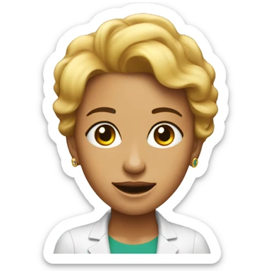 Dina boluarte with a 10 USD bill sticker