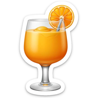 mango sorbet sticker