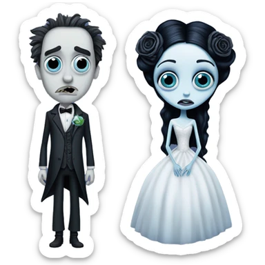 Tim Burton’s Corpse Bride sticker