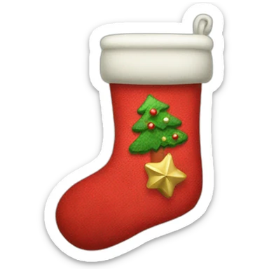 Chirstmas Stocking sticker