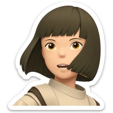 boy in japanese clothes outdoors sticker