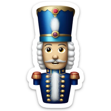 nutcracker toy  sticker