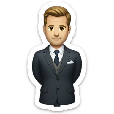 Harvey specter sticker