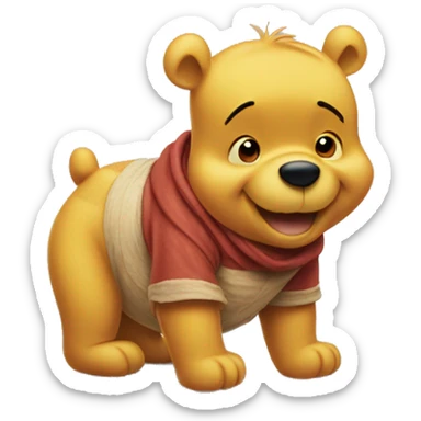 Winnie the pooh sticker