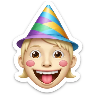 Uma junção destes dois emojis 🤪🤤 sticker