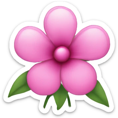 Pink flowers  sticker