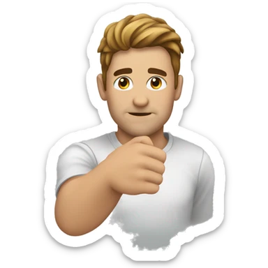 una mano vede haciendo me gusta  sticker