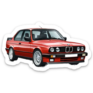 bmw e30 sticker