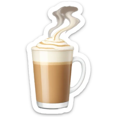 Chai latte fall  sticker