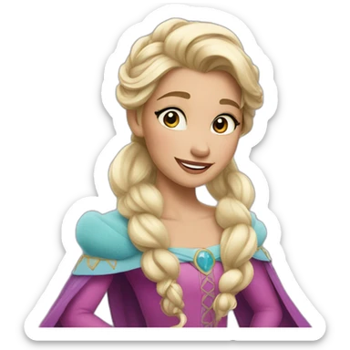 Aurora disney sticker