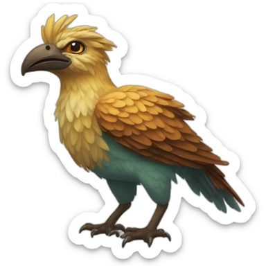 roc mythical bird sticker
