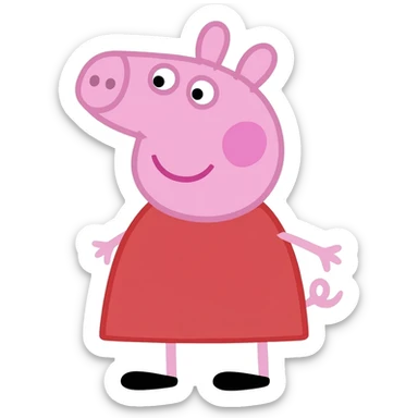 pepa pib sticker