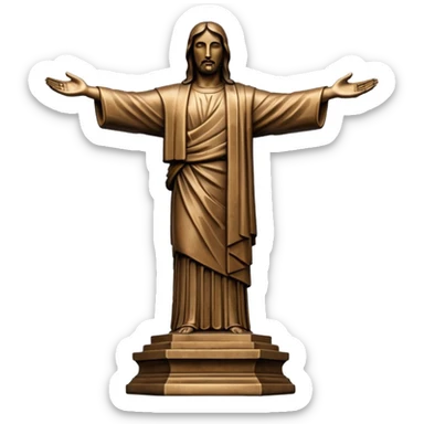 Christ the redeemer sticker