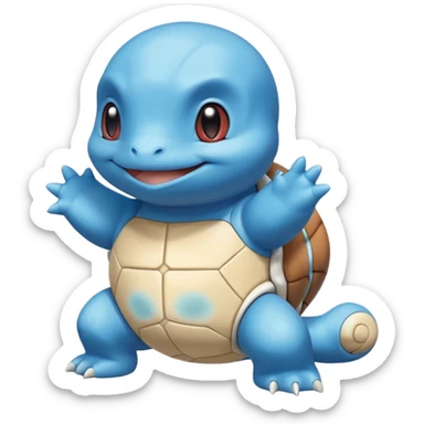 Squirtle pokemon sticker
