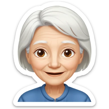 The Kind Grandmother in Fairy Tales sticker