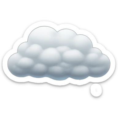 cat cloud rainy sticker