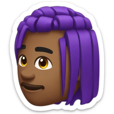 24 in the Lakers font sticker