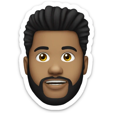 the weeknd xo sticker