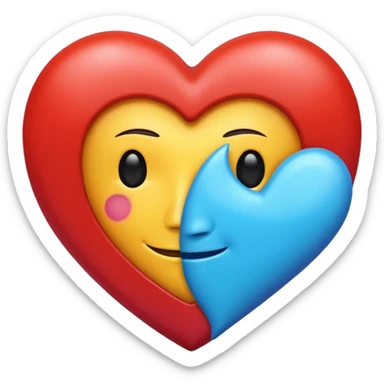 Amor luz y buena vibra. No cara de alguien sticker