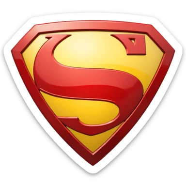 superman symbol sticker