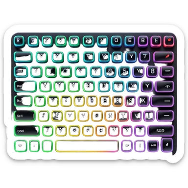 RGB Keyboard sticker