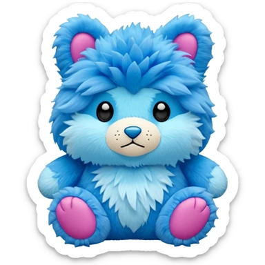 cool plushie sticker