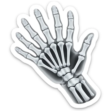 X-ray sticker