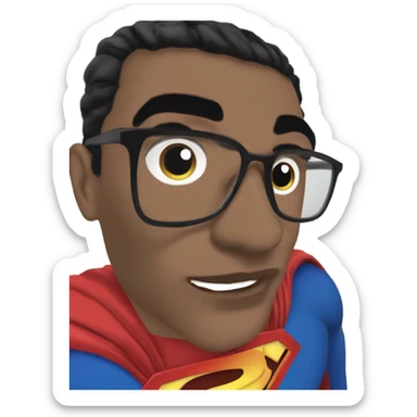 Me as Superman  sticker