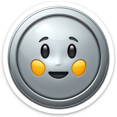 platinum coin sticker