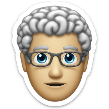 brain dead executive sticker