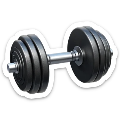 1 dumbell sticker
