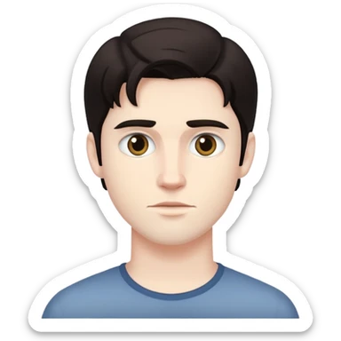 Jeremy Gilbert Vampire Diaries  sticker