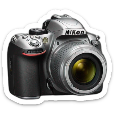 nikon camera d7500 sticker