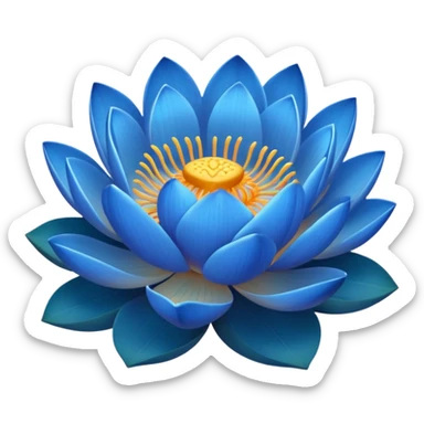 🌺🔵نیلوفر sticker