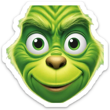 The grinch  sticker