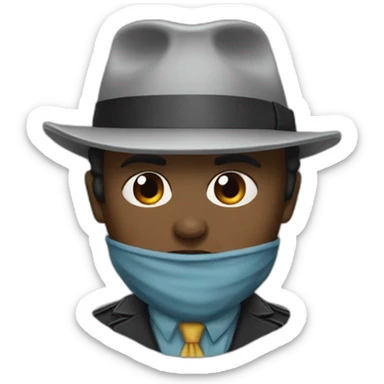 47 blood Gangster sticker