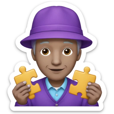 Mr puzzles from smg4 sticker